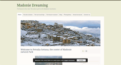 Desktop Screenshot of madoniedreaming.com